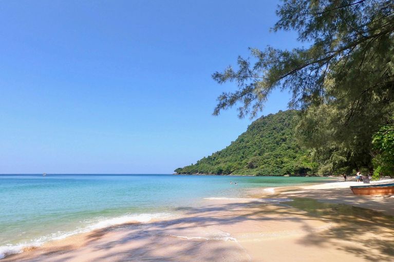Image of a beach at Koh Samui, Thailand