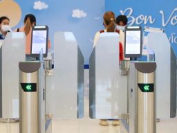 photo showing Bangkok’s Suvarnabhumi Airport Passenger Validation System