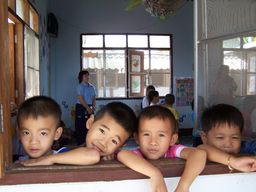 Picture of Thai school children
