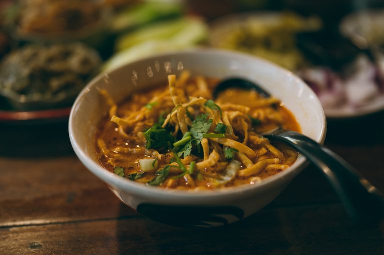 photo of interior of thai food