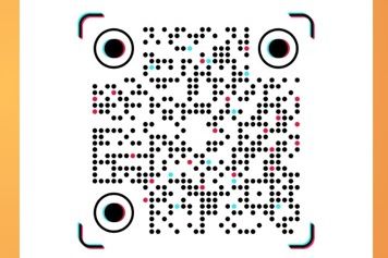 QR Code linking to Tik Tok