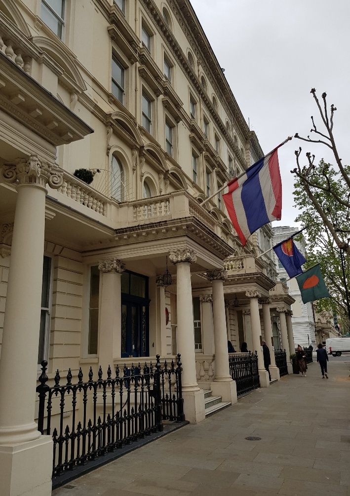 Photo of the Thai Embassy in London