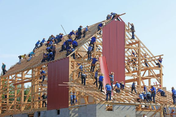 under construction