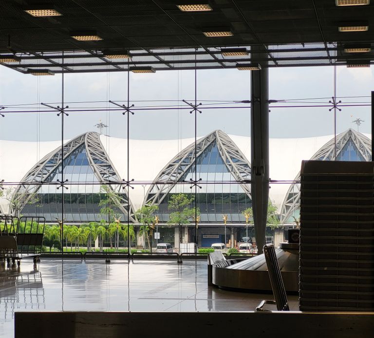 Photo taken inside Bangkok Airport